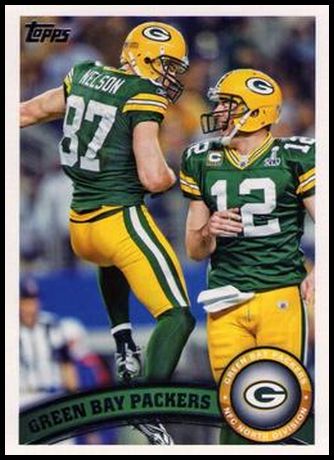 84 Green Bay Packers (Aaron Rodgers Jordy Nelson) TC